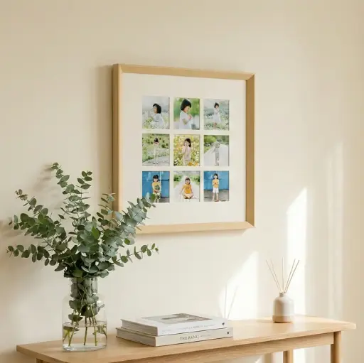 现场打印卡纸相框